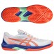 Chaussures Asics Game FF Padel white vivid coral 2025