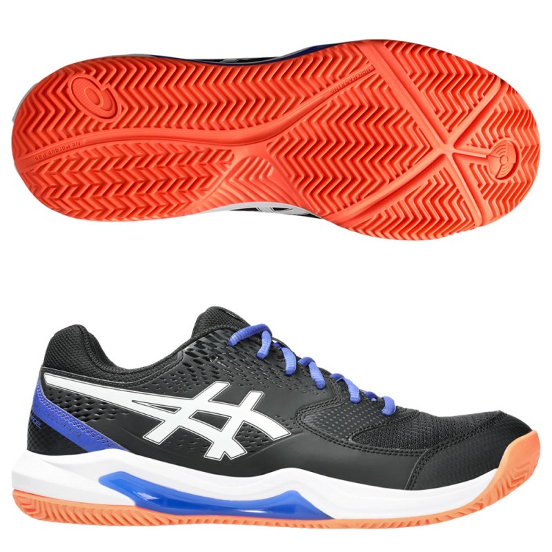 Chaussures Asics Gel Dedicate 8 Padel black white 2025 Chaussures Asics Gel Dedicate 8 Padel black white 2025