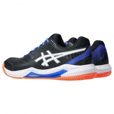 Chaussures Asics Gel Dedicate 8 Padel black white 2025