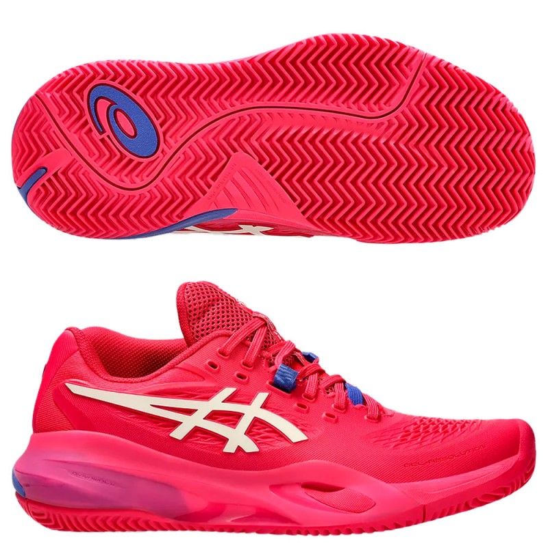 Chaussures Asics Gel Resolution X Clay bright rose cream 2025