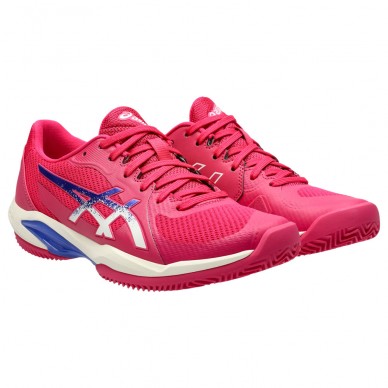 Chaussures Asics Solution Swift FF2 Clay bright rose dark cobalt 2025