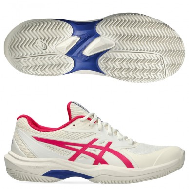 Chaussures Asics Game FF Clay cream bright rose 2025