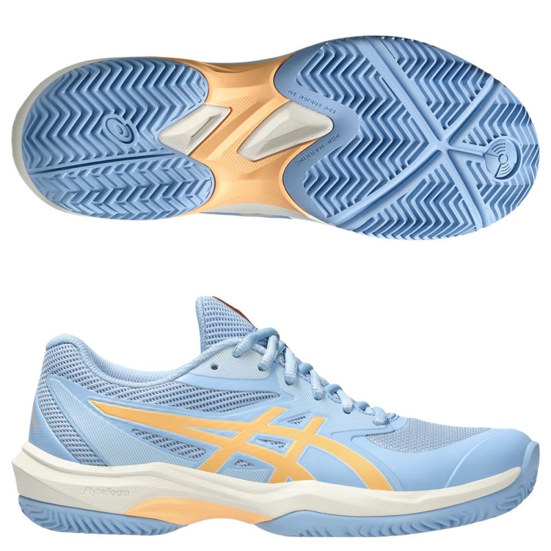 Chaussures Asics Game FF Padel stone wash orange glow 2025