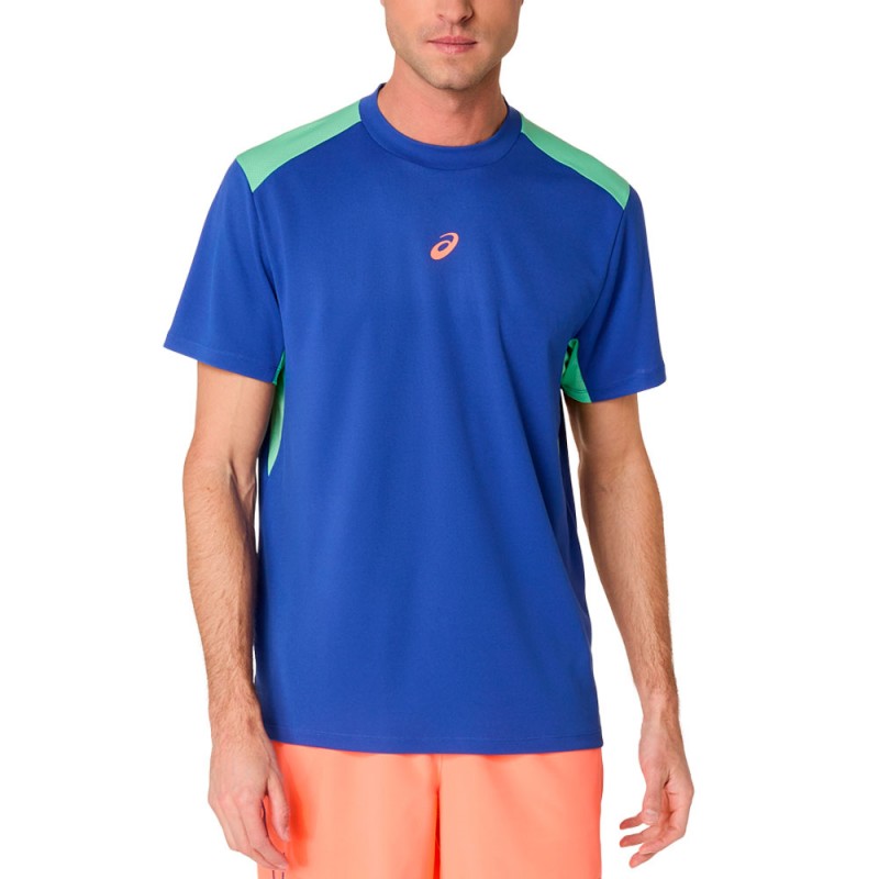 T-shirt Asics Padel Court SS Top bleu