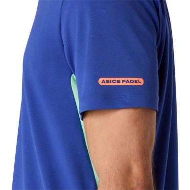 T-shirt Asics Padel Court SS Top bleu