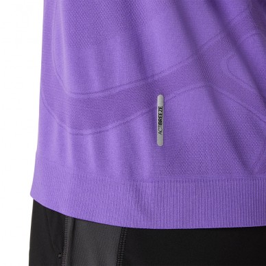 T-shirt Asics Seamless SS Top violette