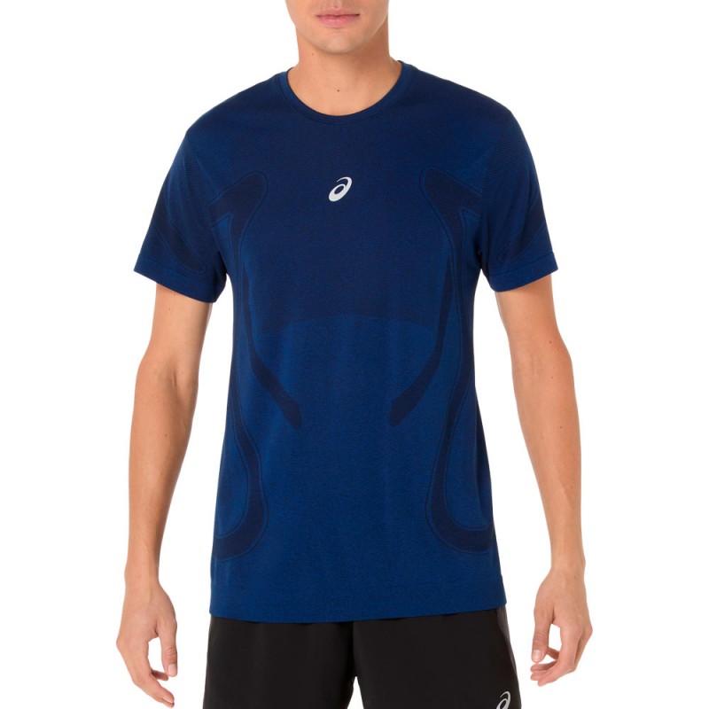 T-shirt Asics Seamless SS Top bleu