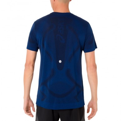 T-shirt Asics Seamless SS Top bleu