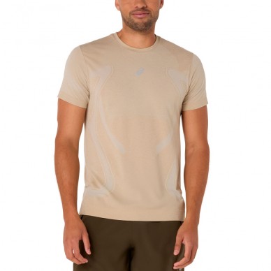 T-shirt Asics Seamless SS Top blanc cassé