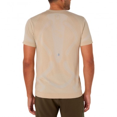 T-shirt Asics Seamless SS Top blanc cassé