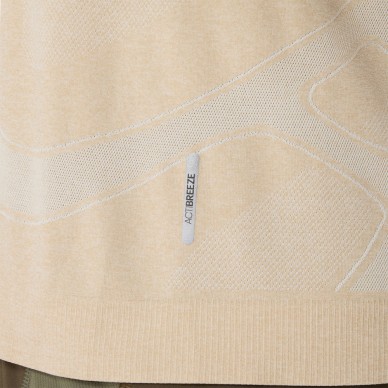 T-shirt Asics Seamless SS Top blanc cassé