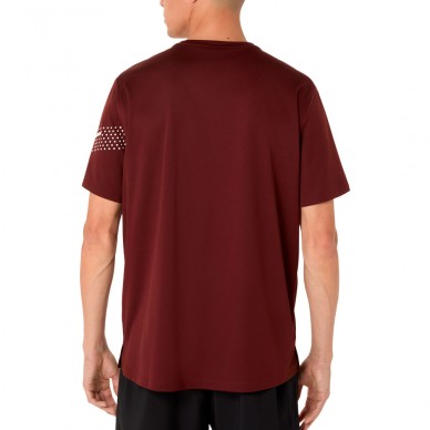 T-shirt Asics Icon SS Top rouge