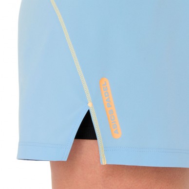 Short Asics Padel Court 2-N-1 bleu