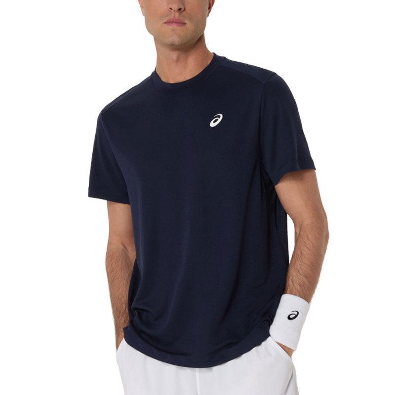 T-shirt Asics Court SS Top bleu marine