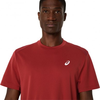 T-shirt Asics Court SS Top rouge