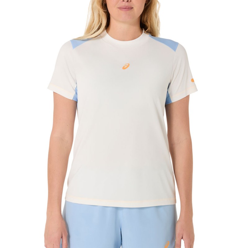 T-shirt Asics Padel Court SS Top crème