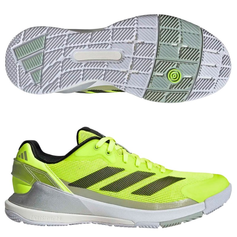 Chaussures Adidas Crazyquick LS Padel M lucid lemon black 2025 Chaussures Adidas Crazyquick LS Padel M lucid lemon black 2025