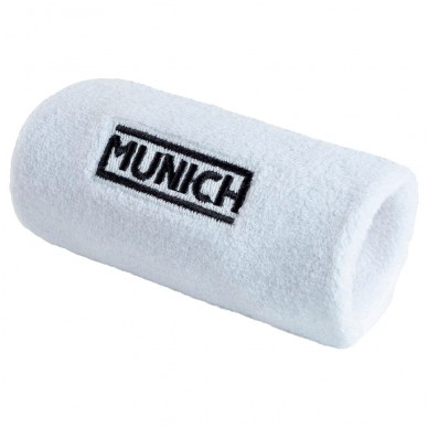 Poignets Munich Logo Brand blanches/p