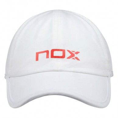 Casquette Nox Cap blanche rouge