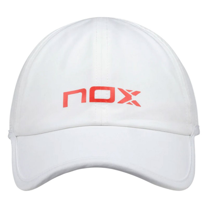 Casquette Nox Cap blanche rouge Casquette Nox Cap blanche rouge