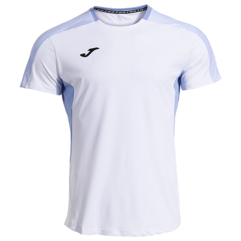 T-shirt Joma Challenge blanc bleu