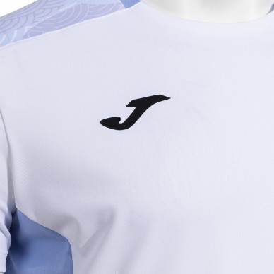 T-shirt Joma Challenge blanc bleu