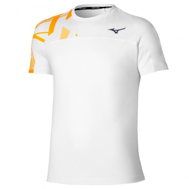T-shirt Mizuno Daybreakers Shadow blanche