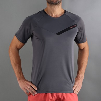 T-shirt Endless Tracer gris titane