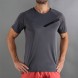 T-shirt Endless Tracer gris titane