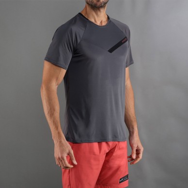 T-shirt Endless Tracer gris titane