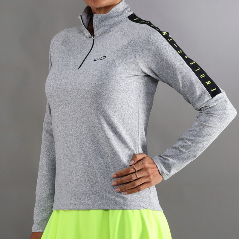 Sweatshirt Endless Kirsch Iconic II gris