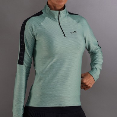 Sweatshirt Endless Kirsch Iconic II vert forêt