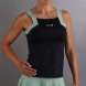 T-shirt Endless Breeze noir vert forêt