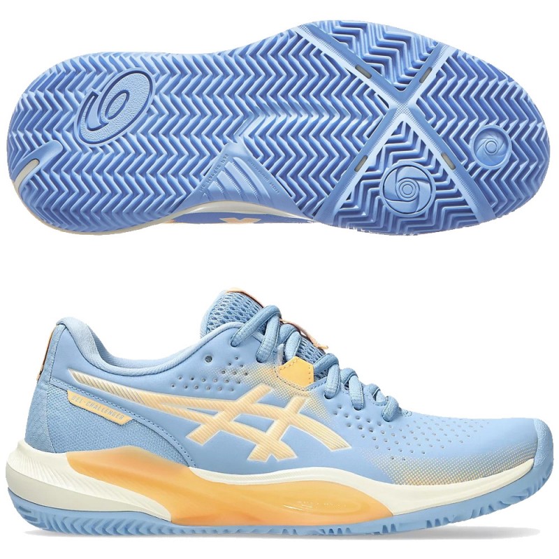 Chaussures Asics Gel Challenger 15 Padel stone wash orange glow 2025