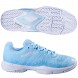 Chaussures Babolat Sensa Women cyan blue white 2025