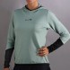 Sweatshirt Endless Breath Line vert forêt