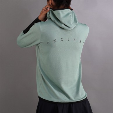 Sweatshirt Endless Breath Line vert forêt