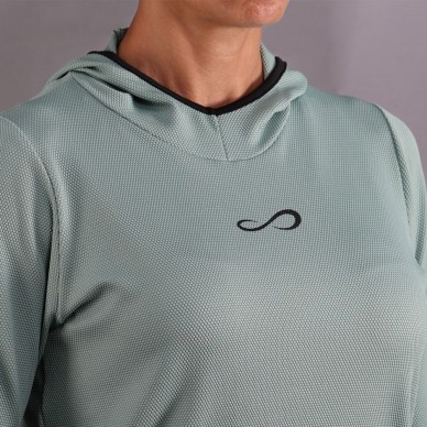 Sweatshirt Endless Breath Line vert forêt