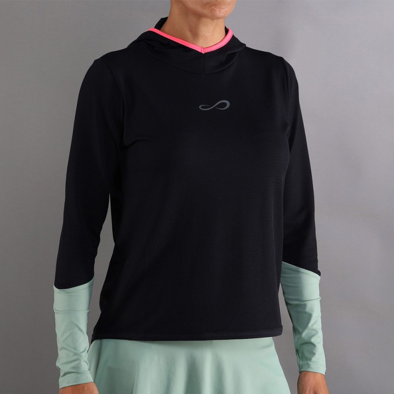 Sweatshirt Endless Breath Line noire verte