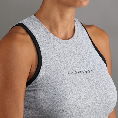 T-shirt Endless Essential gris