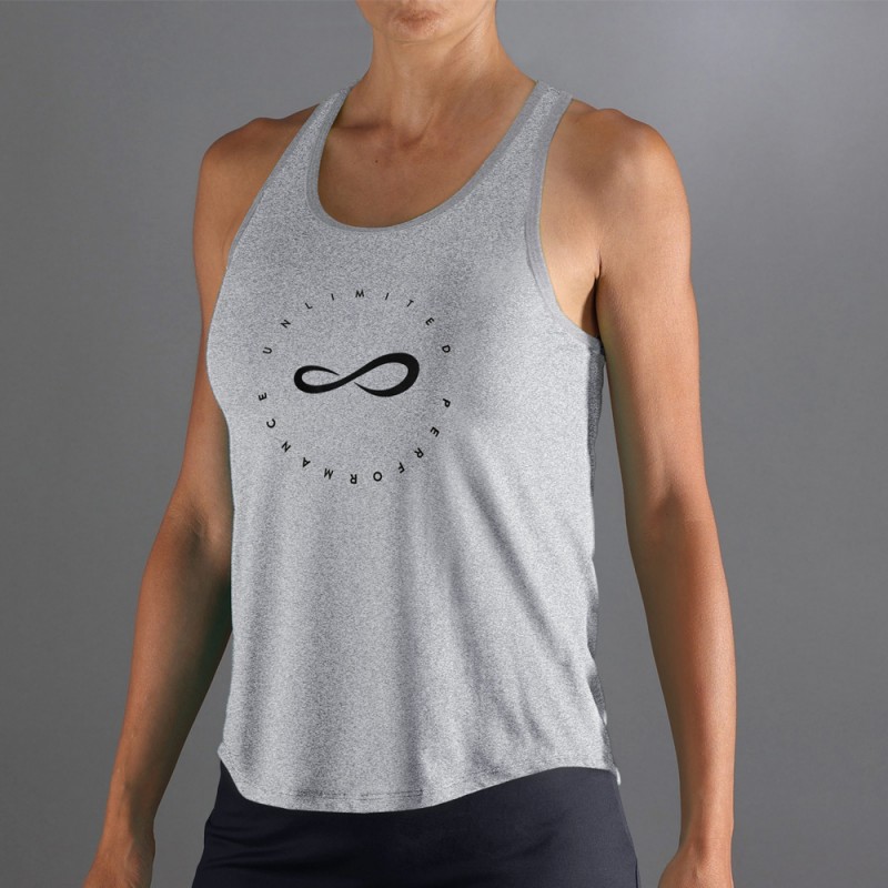 T-shirt Endless Cercle gris