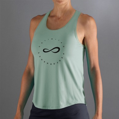 T-shirt Endless Cercle vert forêt