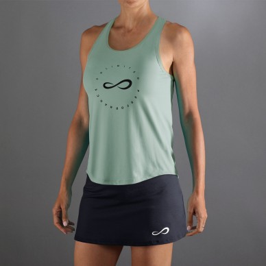 T-shirt Endless Cercle vert forêt