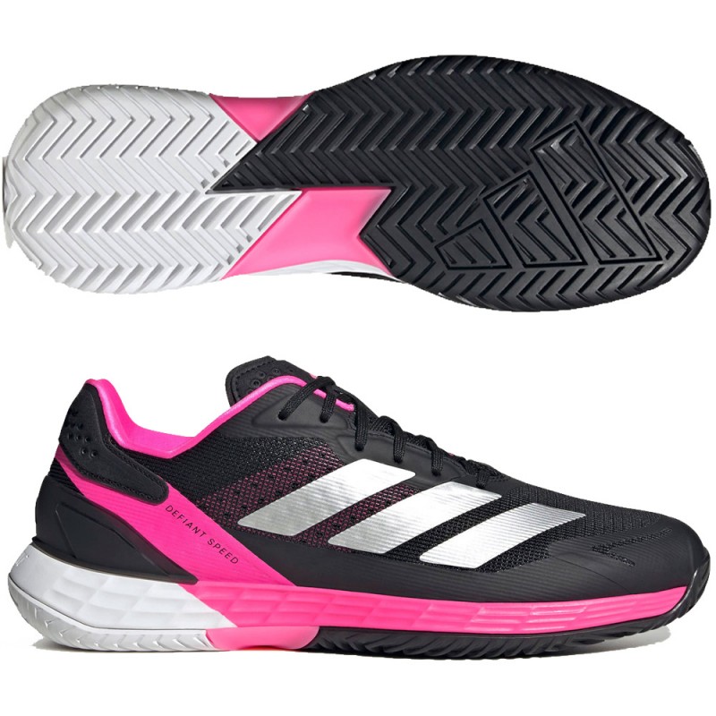 Chaussures Adidas Defiant Speed 2 M black silver pink 2025