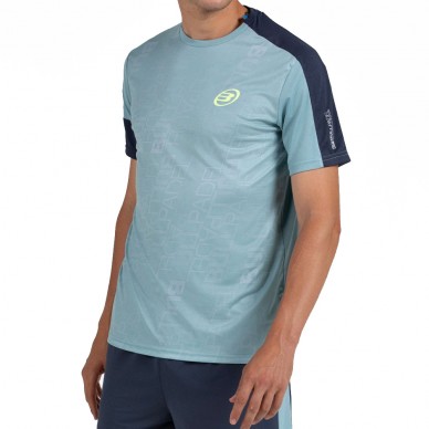 T-shirt Bullpadel Leido vert bleuté