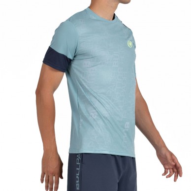 T-shirt Bullpadel Leido vert bleuté