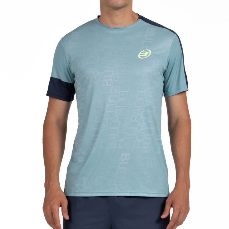 T-shirt Bullpadel Leido vert bleuté