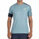 T-shirt Bullpadel Leido vert bleuté