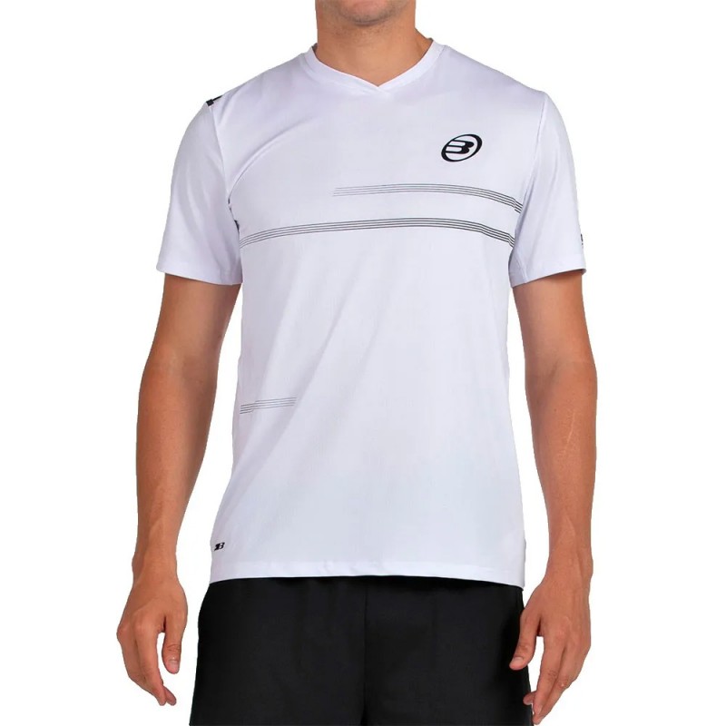 T-shirt Bullpadel Montuno blanche