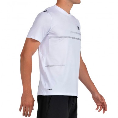 T-shirt Bullpadel Montuno blanche